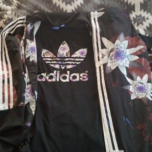 Adidas Lotus Flower Track Suit